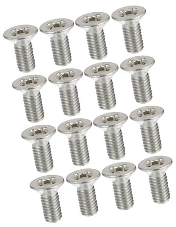A ABSOPRO 16pcs Brake Disc Rotor Screws Bolts Kit 93600-06014-0H Item Replacement