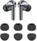 Ersatz-Ohrstöpsel aus Silikon für Galaxy Buds3 Pro, kleine Größe, 3 Paar, Schwarz Ywb S