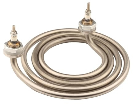 Heater,3000W 220V 4 Coil Spiral Type Water Boil Stainless Steel 304 Heating Tube，Heater Element for and Boiler