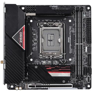 Motherboard Fit For ASROCK Z690 Phantom Gaming-ITX/TB4 Gaming-ITX Intel Z690 MINI ITX Motherboard LGA 1700 DDR5 96GB Wi-Fi 6E support 14900 14400