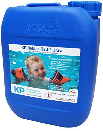 KP-Bubble Bath® Ultra Chlorfreies Wasseraufbereitungsmittel 11,9% H2O2 für Pool und Planschbecken (5.000 ml)