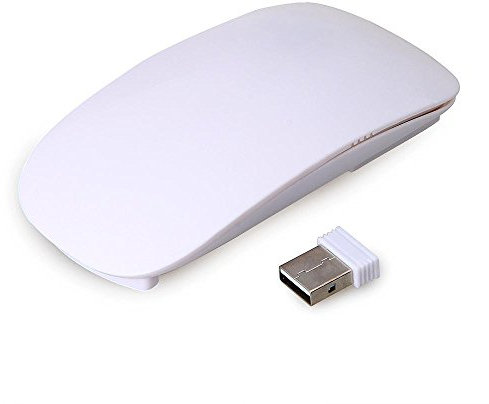 REY Souris sans Fil Multi-Touch Ultra-Mince avec Changement de Direction Tactile.