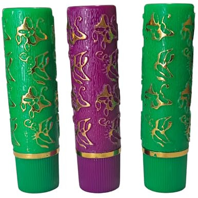 Pack 3 pintalabios magico originales autenticos duraderos, (2 verdes + lila)