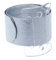 FloristryWarehouse Armband mit Schnappverschluss, 25 mm, silberfarben, 2 Stück