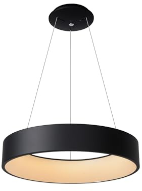 Lucide TALOWE LED - Pendelleuchten - Ø 60 cm - LED Dim. - 1x39W 3000K - Schwarz