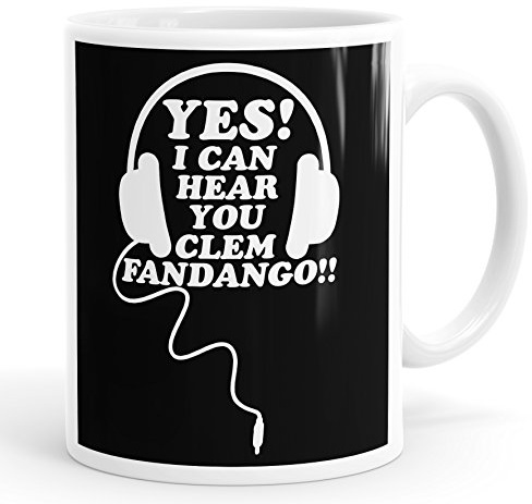 Personalised Customised Yes I Can Hear You Clem Fandango!! Funny Slogan Mug Tea Cup Coffee Custom Message
