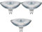 Paulmann 3er Pack 285.14 LED QPAR111 4W GU10 230V Warmweiß 24° 28514 Leuchtmittel Lampe