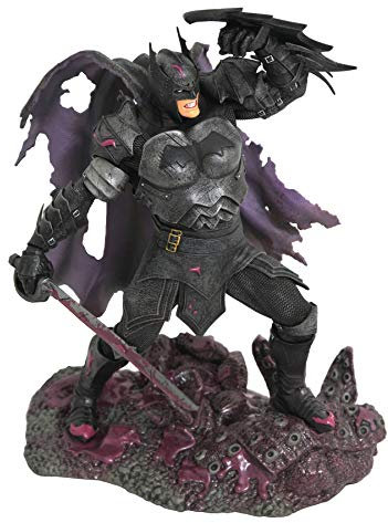Diamond Batman Dark Nights Statue: Metall 23Cm