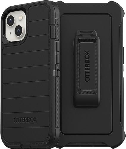 OtterBox Defender Pro Series Case & Holster for Apple iPhone 13 - Black
