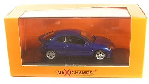 MAXICHAMPS 940086521 1:43 Ford Puma-1996-Blue Metallic Sammlerstück Miniaturauto, Blau