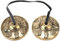 Tingsha Becken, Tibetische Zimbeln Yoga Meditation Becken Glocke 6,5 cm Handgefertigte Meditation Glocke Buddhistisches Percussion Instrument