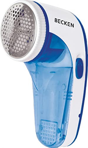 Becken Quitapelusas Eléctrico, Autonomía hasta 40 min, Batería Recargable, Diámetro Cuchilla 45 mm, Color Azul y Blanco