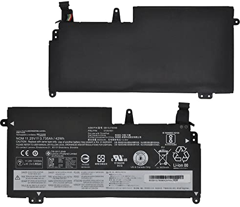 E-yiiviil Ersatzakku 01AV400 01AV401 01AV436 Kompatibel mit Lenovo ThinkPad S2 13 Chromebook SB10J78997