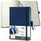 SIGEL C2463 Terminplaner Wochenkalender 2024, ca. A6, dunkelblau, Hardcover, 176 Seiten, Gummiband, Stiftschlaufe, Archivtasche, PEFC-zertifiziert, Conceptum