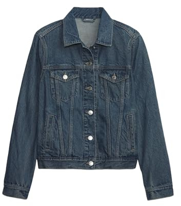 GAP Damen Icon Denim Jacket Jeansjacke