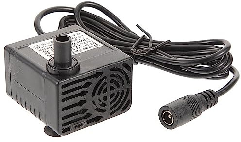 HOMSFOU Pompe Submersible Pompe à Eau Solaire Surpresseur Professionnel pour Aquarium Et Fontaine Facile à Installer