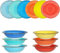 18-TLG.TellerSet Geschirr-Set Power Steingut ServiceSet Geschirr modern handbemalt backofengeeignet Tafelset 6 Frühstücksteller Ø20cm,Speiseteller Ø27cm & Suppenteller Ø22cm für 6 Personen (Capri)