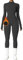 OEAK Damen Sport Jumpsuit Lang Eng Yoga Overall Langarm Rollkragen Playsuits mit Rei?verschluss Nahtloser Fleece gefüttert Bodysuit Einteiler Romper(Grau，S)