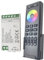 FCOB COB 5050SMD 2.4GHz RF Dim CCT RGBWW RGB+CCT 4-Zone RF Fernbedienung Controller Kit Für C01-05RF C01-05W C01-05Z WB5 LED Controller (RGBCCT, schwarz Schale)