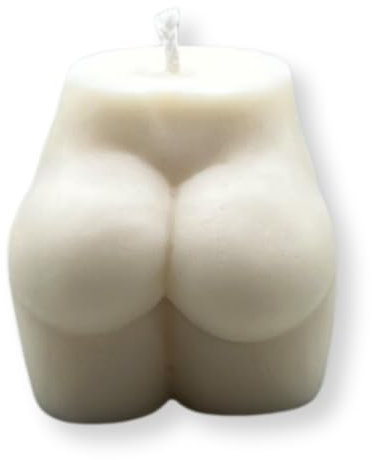 Booty Kerze - Frauenkörper Kerze - aesthetic Kerze - Dekokerze aus Rapswachs - Körperkerzen - witzige Kerzen