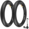 Scooter Schlauch 10x2,125, Ersatzreifen für Scooter Reifen 10 Zoll, e Roller Schlauch Reifen, Scooter Luftreifen, Verstärkungsdicke (Schlauchreifen 10 x 2.125)