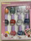 Nagellack Kinder Set 12 Farben Ungiftig Abziehbar Kindernagellack schnelltrocknend wasserlöslich Kinder Nagellack Kit Mädchen mit Blumeaufkleber, Karneval Geschenk Spielzeug Mädchen