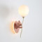 YFMYY Kreative Cartoon-Bär-Wandleuchte, Moderne Ballon-Glas-Wandlampe mit Harzpuppen-Dekorationsbeleuchtungskörpern, Wandleuchte für den Innenbereich für Kinderzimmer, Schlafzimmer, Nachttisch