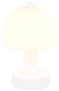 RL LIVE YOUR LIGHT Tischlampe - H 18,5 cm - Weiß - Kunststoff - Metall