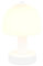 RL LIVE YOUR LIGHT Tischlampe - H 18,5 cm - Weiß - Kunststoff - Metall