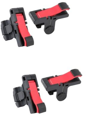 OSALADI 2St Hühnerfressendes Artefakt für das Telefon Spiel des Telefonspiels Hähnchen fressendes Artefakt Abs spielekonsole gaming controller Joystick Tasten Gamecontroller-Hilfstool rot