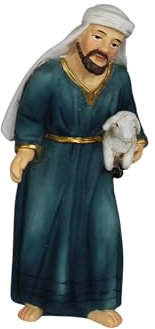 ZICOM Krippenfigur Hirte Babylon orientalisch ca. 10cm Polyresin handbemalt