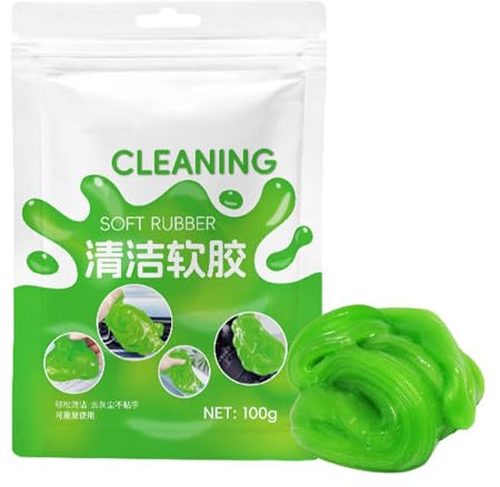 zwxqe Auto Reinigungsgel, Auto Putty Cleaner, Auto Vent Cleaner, Reinigungsknete für Auto Innenraum, Auto Detailing Werkzeuge, Auto Innenraum Reiniger Gel, Tastaturen Reiniger Gel, Drucker