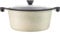 LAGUIOLE, Faitout 28 cm Modèle Jade, en aluminium avec revêtement céramique antiadhésif, couvercle en verre, compatible tous feux, capacité 6,7 L, couleur Vert