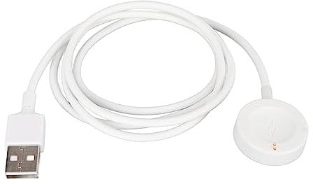 Mtlavishness Smartwatch Magnetic Charging Cable Charger for Fossil Gen 6 Gen 5 Gen 4 Sport for Michael Gen 6 Gen 5E Gen 5 Gen 4 (White)