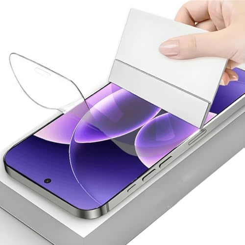 Películas de Hidrogel para Xiaomi Mi 17 Pro Max/Xiaomi 17 Ultra 6.9 | 2 Piezas TPU Protector de Pantalla, Película Transparente Flexible Suave, NO vidrio templado