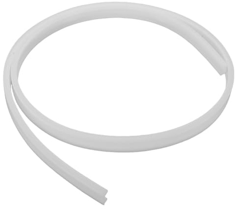 Angoily Led Streifen Diffusor 10mm - Flexible Led Strip Abdeckung Flach - Hochtransparente Pvc Leiste Kanal - Zuschneidbarer Lichtstreuung Schutz - FüR Gaming Schreibtisch MöBel