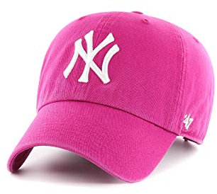 '47 Brand Adjustable Cap - CLEAN UP NY Yankees Orchid pink