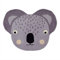 OYOY Living Design Grauer Teppich aus Wolle und Baumwolle H85x100cm