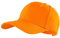 LANGZHEN Baseball Dad Cap 100% Baumwolle Passt Männer Frauen Klassische Verstellbare Plain Hat (Structured-Orange)