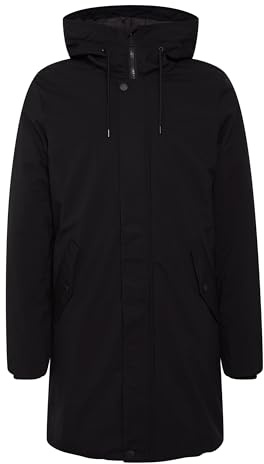 Indicode Fido Herren Parka, Größe:M, Farbe:Black (999)