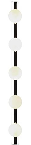 Astro Cabaret 5 II 1087010 - Lampada da parete per bagno, IP44, cromata lucida, G9, progettata in Gran Bretagna