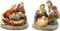 dekoprojekt Krippenfigur Hlg. Familie, Krippenblock 2-teilig 3 cm