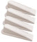 Areer 4 Pack Rubber Door Stops - Anti Skid - Heavy Duty Rubber Door Wedge, Non Slip Door Stoppers, Ideal for Homes, Offices and Work Shops