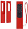 kwmobile Custodia Silicone Telecomando Compatibile con Samsung Smart TV TM2280e BN59-01385 / BN59-01386 / BN59-01391A Cover - Guscio Protettivo Telecomando Antiscivolo - rosso