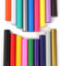 HTVRONT Vinylfolie Plotterfolie 18 Rolle - 30cm x 91.5cm Selbstklebende Plotterfolie für Cricut, 18 Farben Vinylfolie für DIY-Geschenke, Geburtstagsfeier