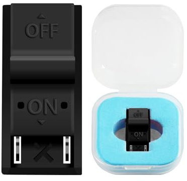 DUEQID RCM Jig RCM Loader Pour NS Switch, RCM Clip Jig Outils de Court-Circuit Pour NS Switch Recovery Mode (Schwarz)