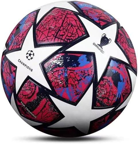 Kiehiu League Soccer Ball, Size 5 Football Soccer Game Soccer Ball Lover Birthday Surprise Standard Size 5