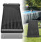 JNGLGO Panneau solaire pour piscine - 111,5 x 66 x 6,5 cm - Capacité d'eau : 15 l - Raccord : 50 mm de diamètre
