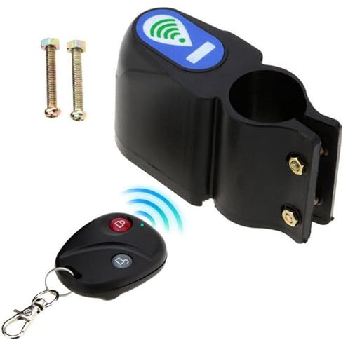 Système d'alarme de vélo antivol, alarme de vélo - Alarme antivol puissante avec télécommande,Système d'alarme de moto, système d'alarme de sécurité de véhicule pour scooter électrique de vélo de moto