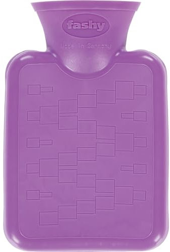 fashy Taschenwärmer 0,3 L, aus Thermoplast, mit klapparem Griff am Verschluss, flieder